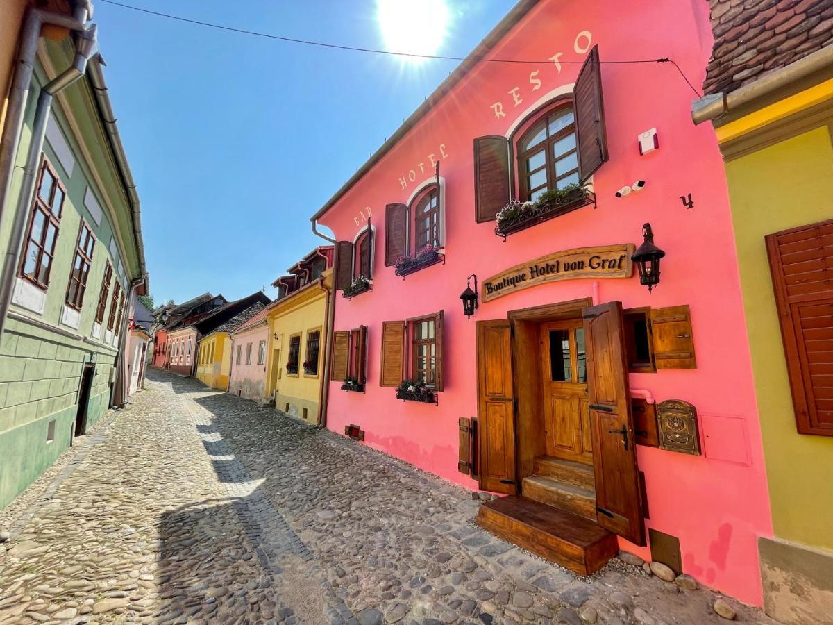 Boutique Hotel Von Graf Sighişoara Exteriör bild