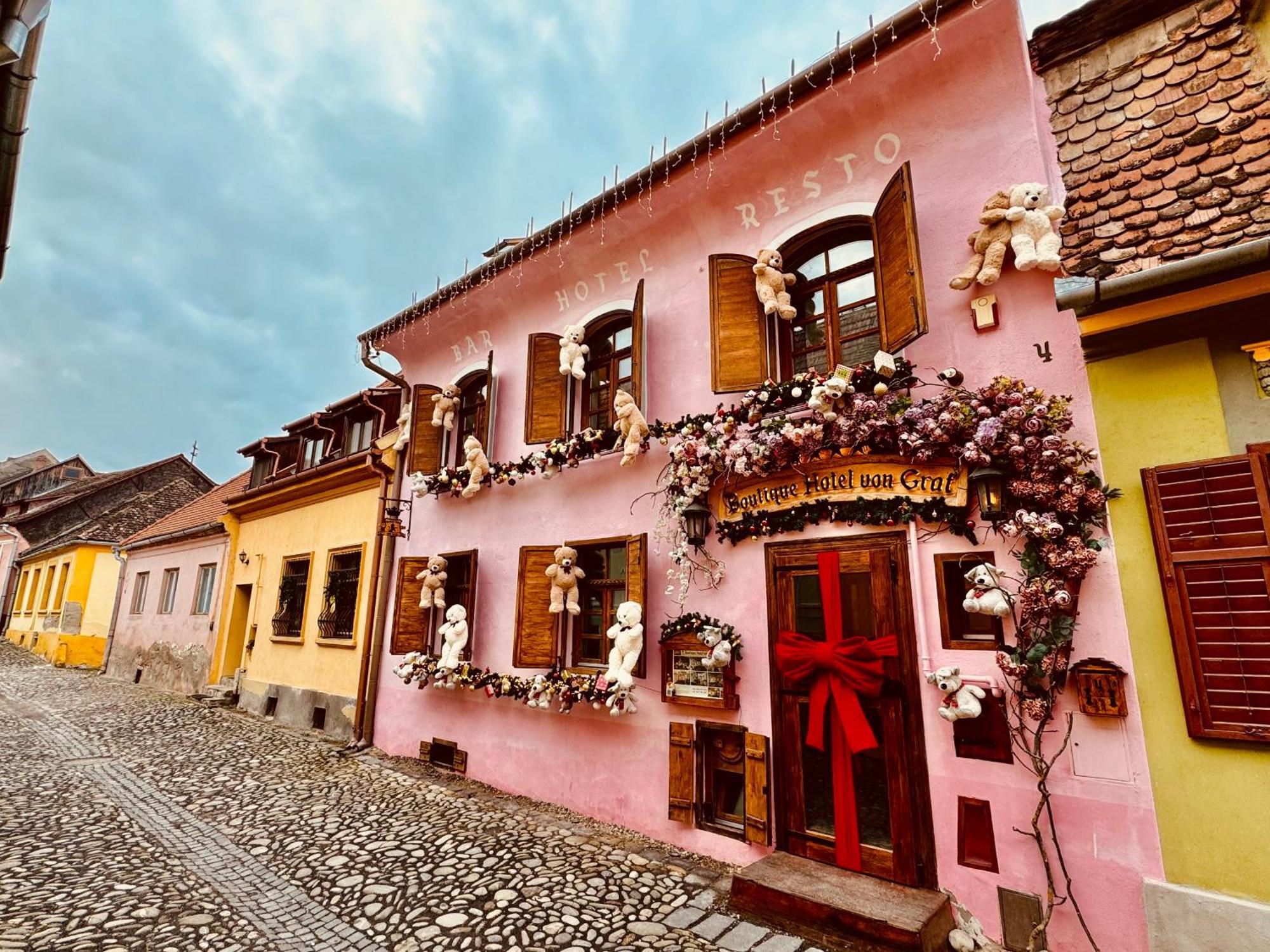 Boutique Hotel Von Graf Sighişoara Exteriör bild